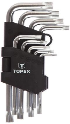Набор ручных инструментов Topex 819 Chei Torx scurte T10-T50 (1set-9buc) (35D960)