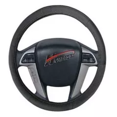 Чехол для автомобиля CatolLux NC-09-396 Black-L, оплетка на руль кож.