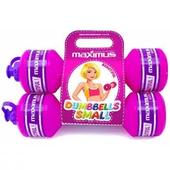 Jucărie miscellaneous 8164 Gantere plastic 5346 smallpink (2 buc)