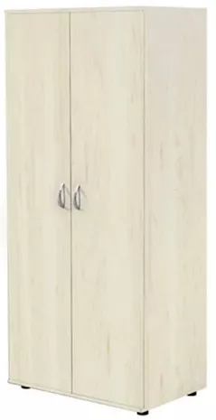 Офисный шкаф Tisam Шкаф для одежды и книг закрытый 2 дверный 802х519х1816мм (496мм внутр) (0636)