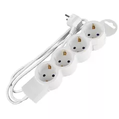 Удлинитель электрический Scame 161.241D5, 4 locuri 16A 250V 5m