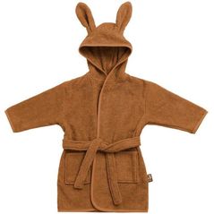 Accesoriu pentru baie Jollein 060-809-00092 Halatel de baie Caramel (3-4 ani)