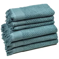 Textile de casă Sweet Home Prosop de fata Inspire 50x90 cm, 450g/m2, Smoke Blue