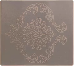 Uscator pentru vase Bisk 03750 Mat de uscarea vaselor, MONO brun