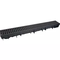 Душевой трап Hydro S ECO NOR cu grilă din PP - A15 Conexiune jos/laterală - 110/50 mm