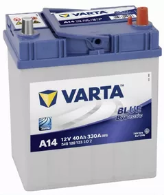 Автомобильный аккумулятор Mega DC АКБ VARTA 40 Ah jap Blue Dyn. (A14)