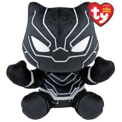 Мягкая игрушка TY TY44000 Pantera Neagra 15/20cm (Beanie Bellies)