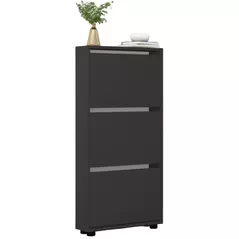 Полка для обуви Mobildor-Lux Leo Slim 70x16x125H cm Anthracite