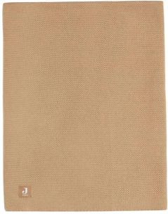 Lenjerie de pat pentru copii Jollein 516-511-66072 Paturica Basic Knit Biscuit, 75x100cm
