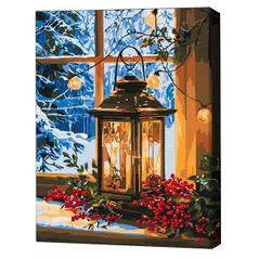 Картина по номерам BrushMe BS54503FC 40x50cm (fără cutie) Lumina din fereastră