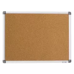 Офисная доска Office Line OL.BD35 Tabla din pluta 90x120cm, dubla, rama din aluminiu