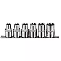 Набор головок, бит, насадок JTC JTC-6672 Комплект головок специальных EP-тип 1/2", 6 штук