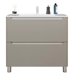 Dulap pentru lavoar Bayro Bergamo под столешницу / под умывальник Allegro 1000 light grey
