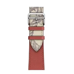 Ремешок VPG Rhea Series Real Leather IWatch Strap 38/40/41mm Brique