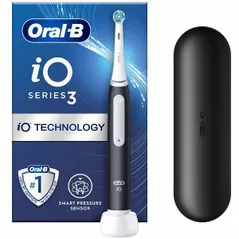 Periuță de dinți electrică Oral-B iO Series 3 Black + TС 8410
