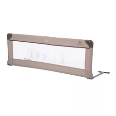 Protecție laterală pentru pătuț Moni Bed rail Beige, 130cm (bara protecția pentru pat)