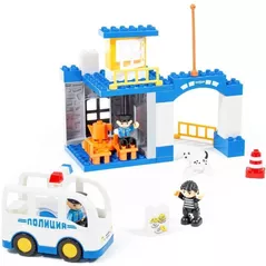 Конструктор Полесье 77554 constructor Politie 36 elem B