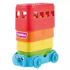 Set de construcție Tomy T73220 Jucărie Autobuz Supraetajat