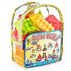 Конструктор ToyMall 002076 Constructor în rucsac 71 buc