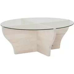 Măsuţă cafea Trendy Amfora, Alba