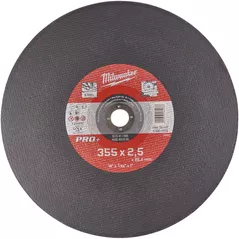Disc de tăiere Milwaukee WSC41 Disc taiere metal 355x2.5x25.4mm