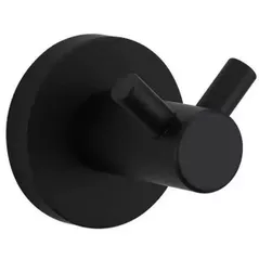 Вешалка для ванной Frap Cuier haine simplu F30205-2 INOX NEGRU