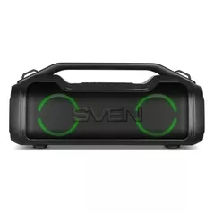Колонка портативная Bluetooth Sven PS-390 Black