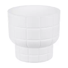 Цветочный горшок Idea М3257 Kare, 1.9L, Alb