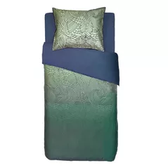 Lenjerie de pat Moooi 238813 Dodo Pavone 140x200/220 Green