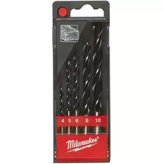 Set de tubulare, bite, duze Milwaukee 4932352465 set de burghie p/u lemn cu varf de centrare 5buc
