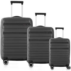 Valiză CCS Комплект 5225 Set Anthracite