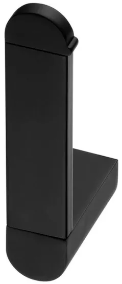 Suport pentru hârtie Bisk 02962 Suport p/u hirtie igienica de rezerva FUTURA black satin