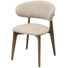 Стул Deco Roses Mustang Krem + Oak Legs