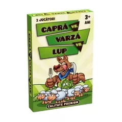 Настольная игра Noriel NOR4505 Capra vs Varza vs Lup, Joc Razboi 33 cărți