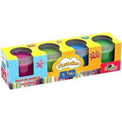 Набор для творчества Noriel INT3473 Plastelino Pasta de modelat cu sclipici