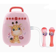 Jucărie muzicală ToyMall 003382 Boxa cu microfoane