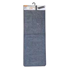 Коврик для ванной Luance 56166 antiderapant 45x120cm Hexagone, gri inchis, poliester/cauciuc