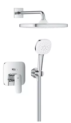 Set pentru duș Grohe Set dus ingropat Cubeo (smart box + dus fix + para + furtun + suport1/2) 1053360000