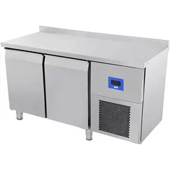 Masă refrigerată Ozti 79E3.27LMV.00, blat congelator cu 2 usi