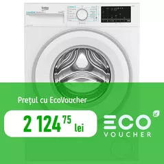 Mașină de spălat frontală Beko B3WFU49215WWES