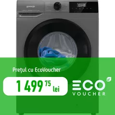 Mașină de spălat frontală Gorenje W1NHPI84AST/PL