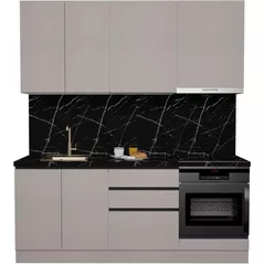 Mobilă pentru bucatarie ArtFlame GOLA New Grey (2 m.l.)