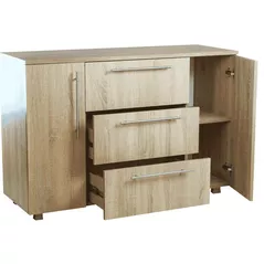 Комод Mashtab 10582 Madrid 3 sertare (1200x430x800) Sanoma