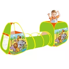 Игровой комплекс для детей Essa 606-102-10D Cort și cub de joc cu tunel