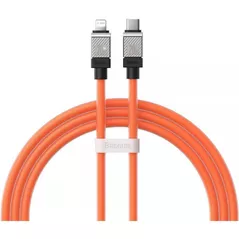 Кабель для моб. устройства Baseus CAKW000107 CoolPlay Series Type-C to Lightning 3A 20W 2m, Orange