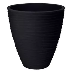 Цветочный горшок ProGarden 57455 Con, D39cm, H42cm, plastic, antracit