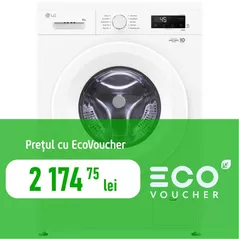 Mașină de spălat frontală LG F4X1008NWH