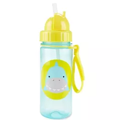 Cană cu pai Skip Hop 9N567710 Sticluta cu pai Zoo Rechin