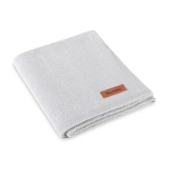 Lenjerie de pat pentru copii Sensillo 43443 Плед Bamboo 80x100 Silver
