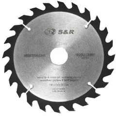 Диск отрезной S&R 238040230 Диск для дерева 230x30x2,4 мм 40 MEISTER